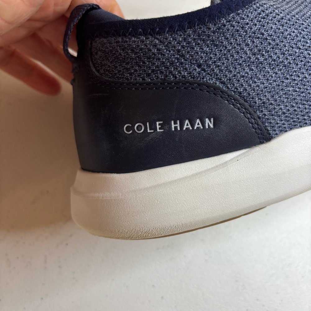 Cole Haan Men's Grand Plus Essex Distance Knit Oxford Shoes Sz 10 Preppy Coastal - Picture 10 of 11